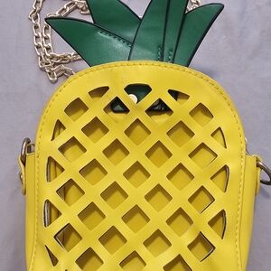 Cute Pineapple Crossbody Bag - Needs TLC / Restoration Project